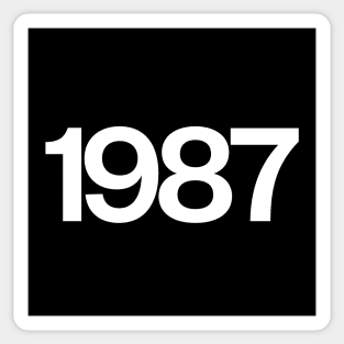 1987 Sticker